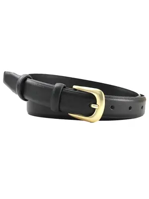 Women's Elegant Solid Color Minimalist Belt, Fashion Classic PU Leather Belt, Vintage Fashionable Trendy All-match Accessorie...