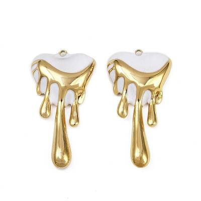 304 Stainless Steel Enamel Pendants