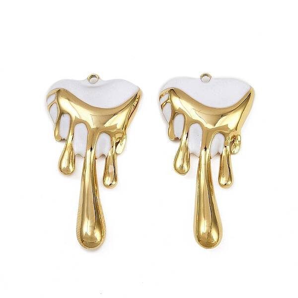304 Stainless Steel Enamel Pendants