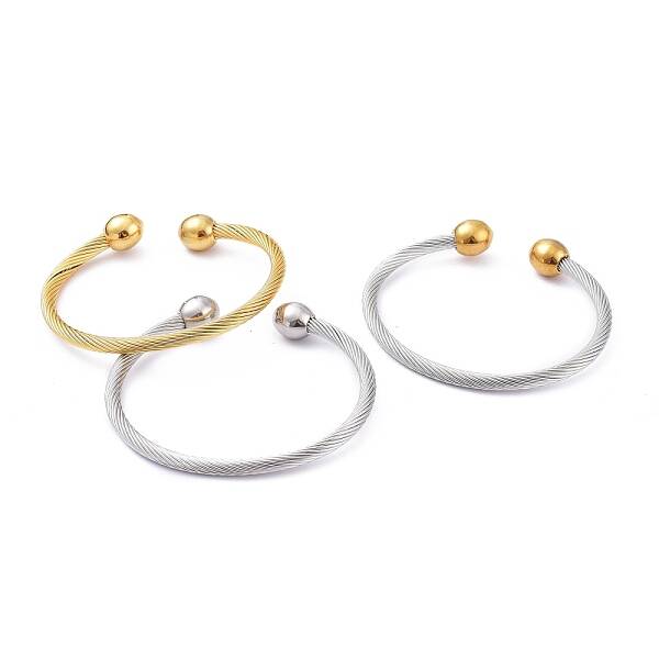 304 Stainless Steel Cuff Bangles