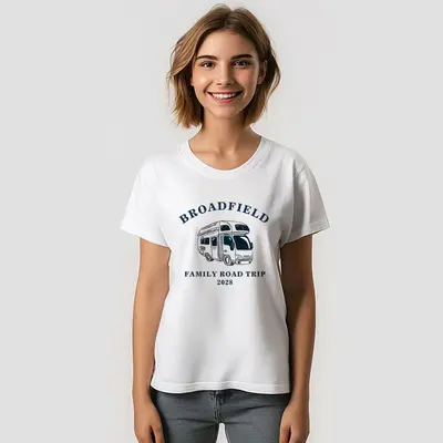 Custom Family RV Road Trip Reunion T-Shirt