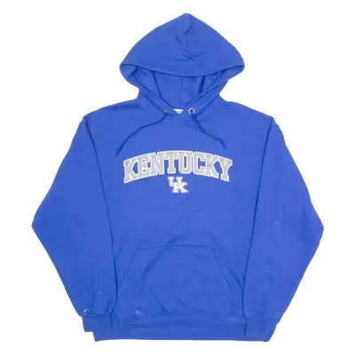 CHAMPION University Of Kentucky Mens Blue Hoodie USA L