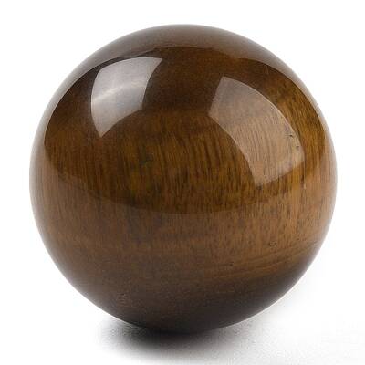 Natural Tiger Eye Sphere Beads