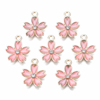 Alloy Enamel Pendants