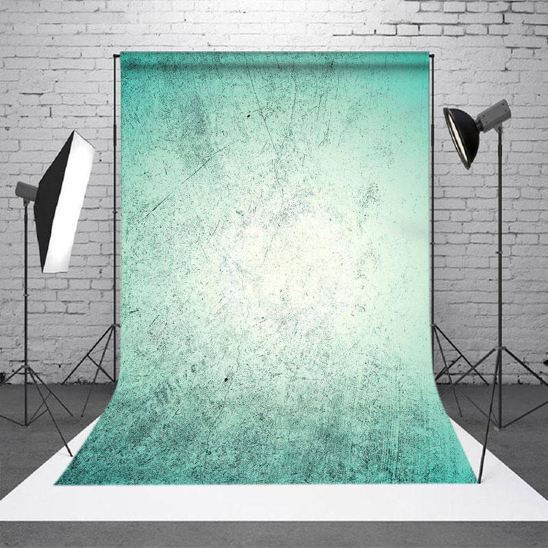Turquoise Abstract Textured Photography Backdrop - Aperturee