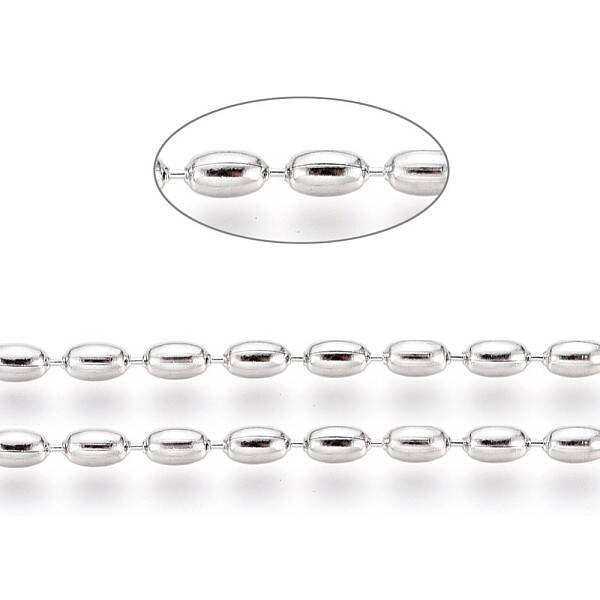 Non-Tarnish 304 Stainless Steel Ball Chains
