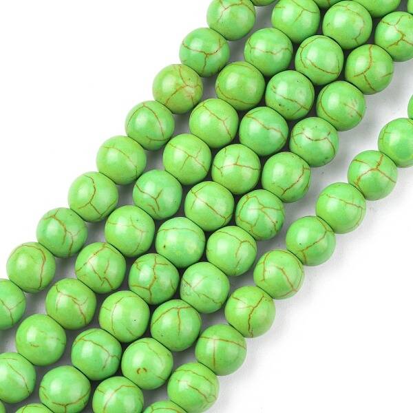 Synthetic Turquoise Beads Strands