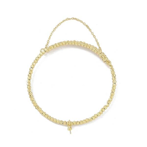 Brass Adjustable Beaded Bracelets Making