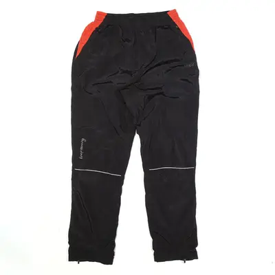 ASICS Running Track Pants Black Straight Womens S W26 L28