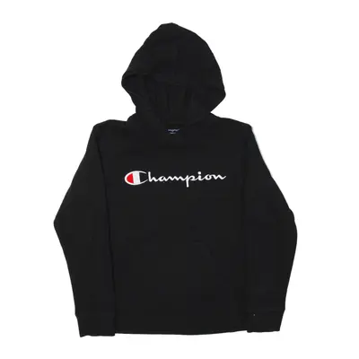 CHAMPION Hoodie Black Pullover Boys M