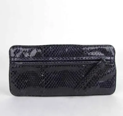 Pre-owned Bottega Veneta python skin clutches & wristlets Evening Bag