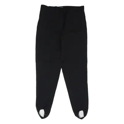SILVY SPORT Equestrian Womens Trousers Black Tapered 90s Wool W34 L30