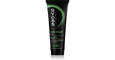 Syoss gel massima tenuta per capelli fissante forte 250 ml