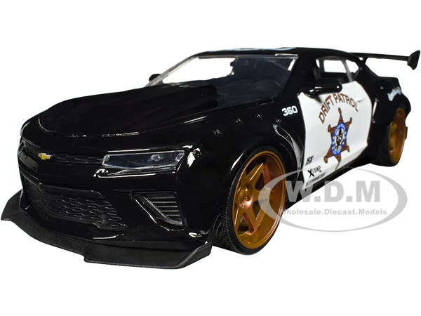 2016 Chevrolet Camaro Widebody Black and White \
