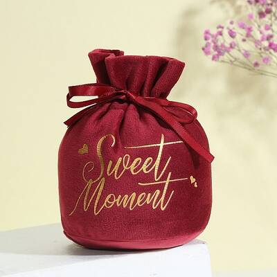 Velvet Drawstring Pouches