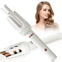 【Nova】Automatic Curling Iron with 4 Temperature & Timer, Automatic Shut-Off, Anti-Scald, Anti-Tangle Rotating Curling Wan...