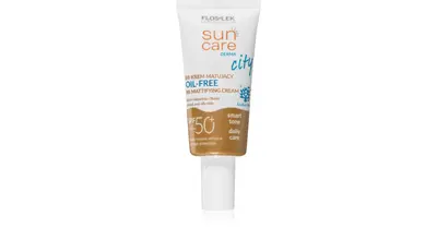 Floslek Laboratorium Sun Care Derma City Bb Cream Mattifying Oil Free Spf 50+ 30 Ml