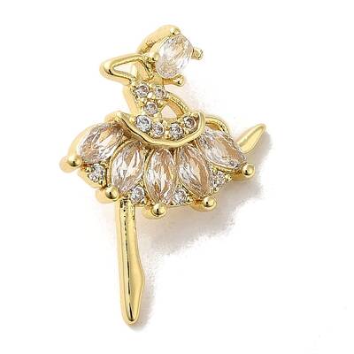 Brass Cubic Zirconia Pendants