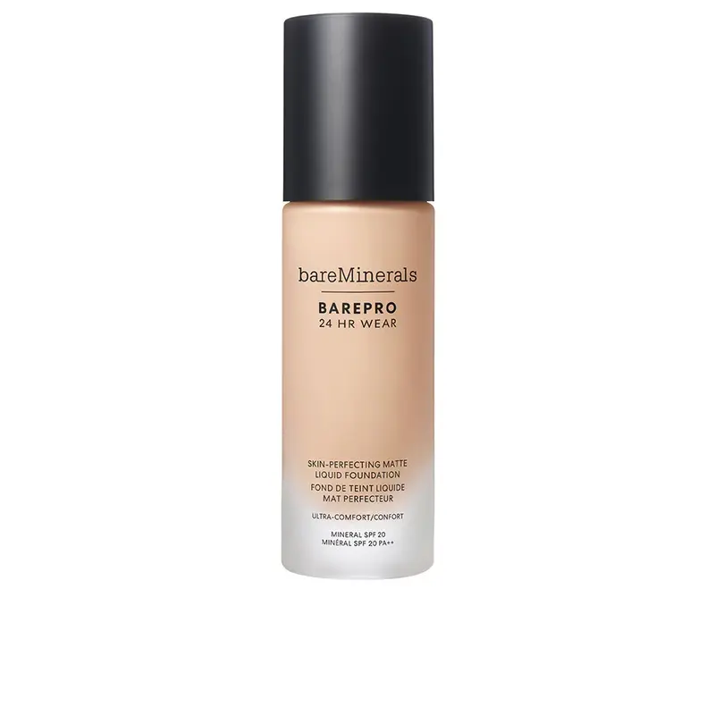 Matte Liquid Foundation Bareminerals Barepro 24 Hour Hold Spf20 Fair 10 Warm 30ml