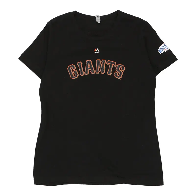 San Francisco Giants Next Level Apparel MLB T-Shirt - XL Black Cotton