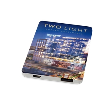 25 Promotional Ravenswood Slim 2500mAh UL Power Bank - Flight Safe