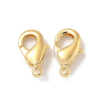 Brass Lobster Claw Clasps