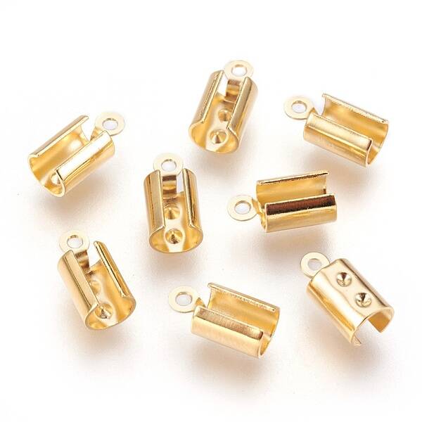304 Stainless Steel Folding Crimp Ends