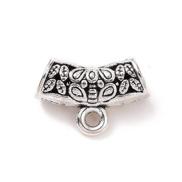 Tibetan Style Alloy Tube Bails