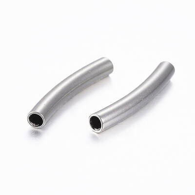 Tarnish Resistant 304 Stainless Steel Tube Beads