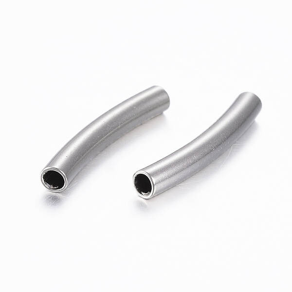 Tarnish Resistant 304 Stainless Steel Tube Beads