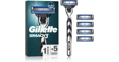 Gillette Mach3 - Razor + 5 heads
