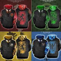 Harry Potter Hoodie 3D, All Over PrintHoodie, Wizards House Hoodie 3D