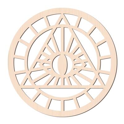 Laser Cut Wooden Wall Sculpture