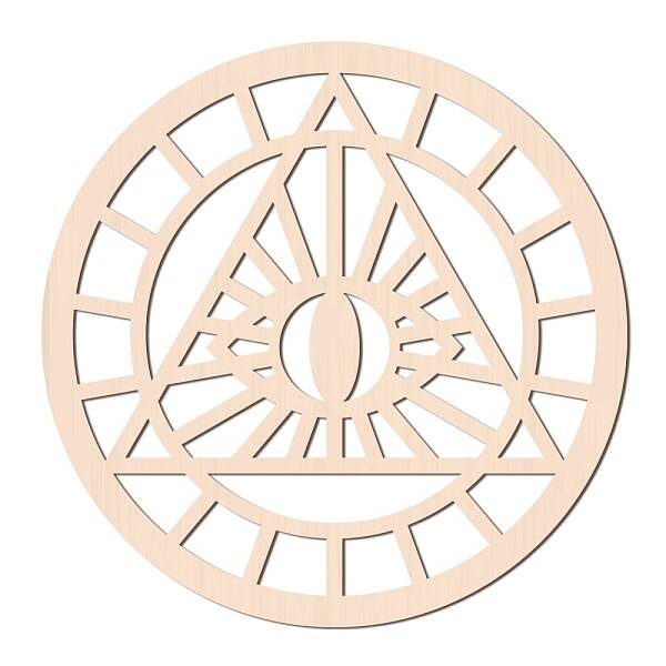 Laser Cut Wooden Wall Sculpture