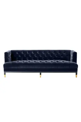 Velvet Buttoned Sofa | Eichholtz Castelle