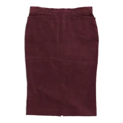 Dolce & Gabbana Skirt - 30W UK 10 Purple Cotton | Size: UK 10