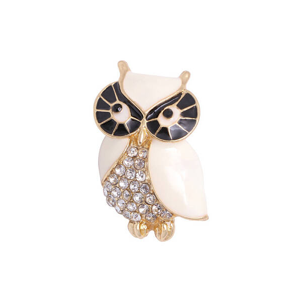 Alloy Resin Rhinestone Safety Brooches