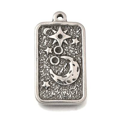 304 Stainless Steel Pendant Cabochon Settings