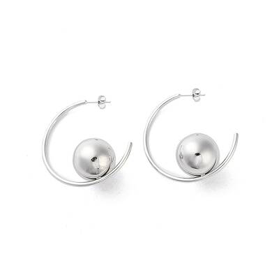 Non-Tarnish 304 Stainless Steel Stud Earrings