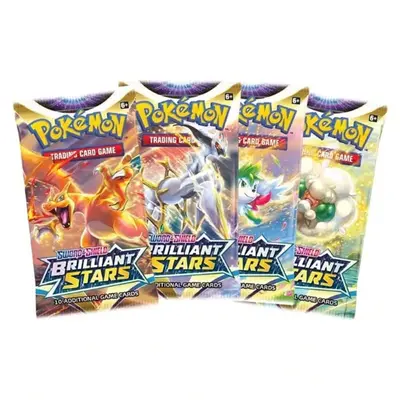 Brilliant Stars Booster Packs (Opened LIVE)