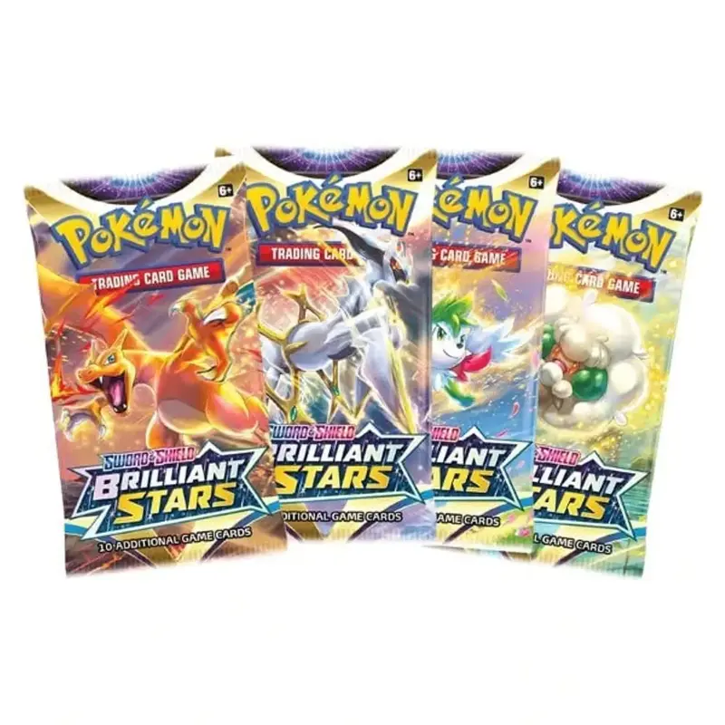 Brilliant Stars Booster Packs (Opened LIVE)
