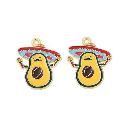 Cinco De Mayo Theme Alloy Enamel Pendants