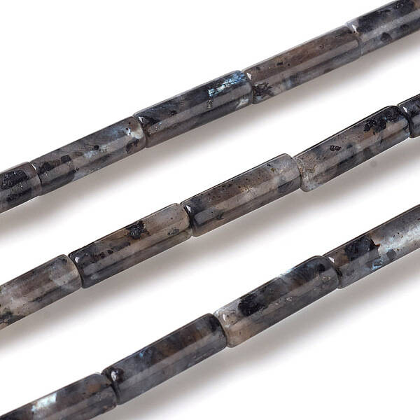 Natural Larvikite Beads Strands