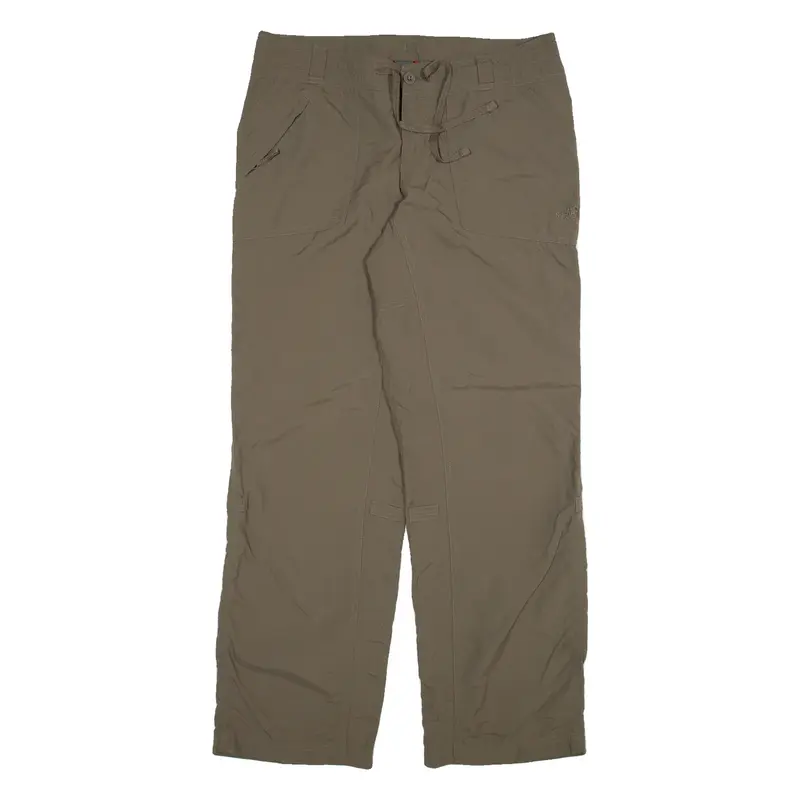 THE NORTH FACE Outdoor Womens Trousers Grey Relaxed Straight Nylon W34 L31