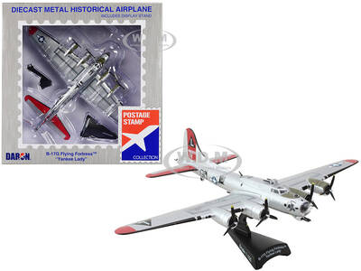 Boeing B-17G Flying Fortress Bomber Aircraft Yankee Lady United States Army Air Force 1/155 Diecast Model Airplane by Posta...