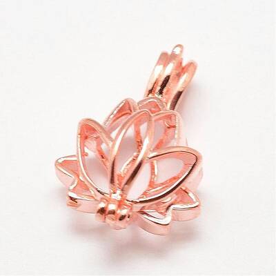 Brass Diffuser Locket Pendants