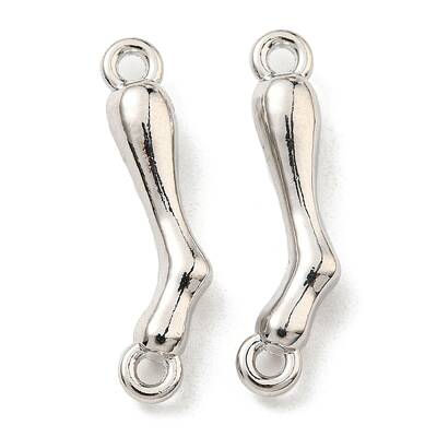 Rack Plating Alloy Connector Charms