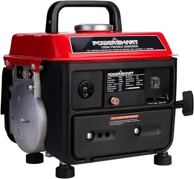 PowerSmart 1200-Watt Portable Generator with Super Quiet, Ultralight for Camping (PS50), generators for house power, fuse mac...