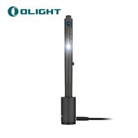 OLIGHT O'Pen Glow EDC Pen Light, 120 Lumens with Green Beam, Rechargeable LED Flashlight for Outdoor Uses, Writing, Adventure
