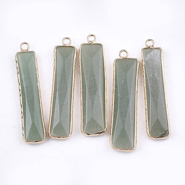 Natural Green Aventurine Pendants
